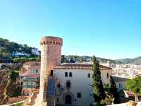 Tossa de Mar is a relaxing town near Barcelona 