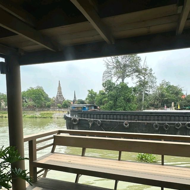 ☕️☕️🏕คาเฟ่สุดชิลล์ติดริมแม่น้ำเจ้าพระยา 🏕🍵🍵