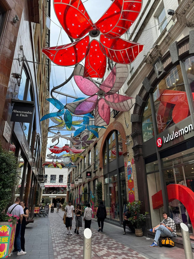 英國景點巡禮 柯芬園 中國城 Apple market