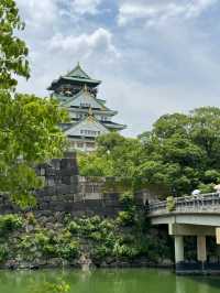 แวะชม osaka castle 