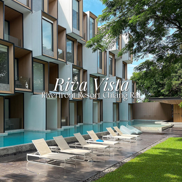 Riva Vista Chiangrai ที่พักสวยโมเดิร์นริมแม่น้ำกก