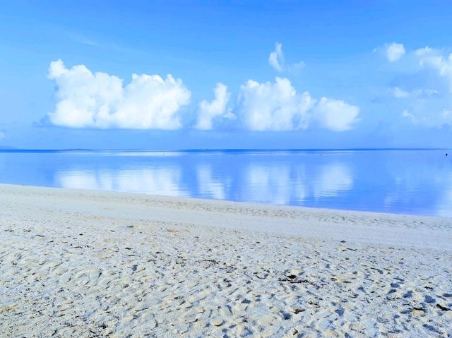 竹富島　西桟橋からの海