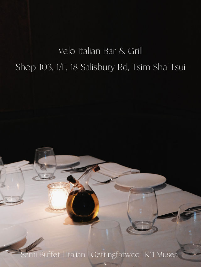 🇭🇰| 尖沙咀 - Velo Italian Bar & Grill 🇭🇰| 尖沙咀 - Velo Italian Bar & Grill