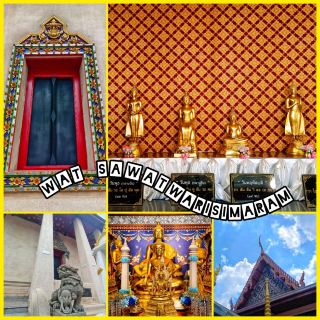 Nghệ thuật dưới thời vua Rama III, Wat Sawat Warisimaram