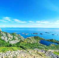 Climbing to the Views of Festvågtind