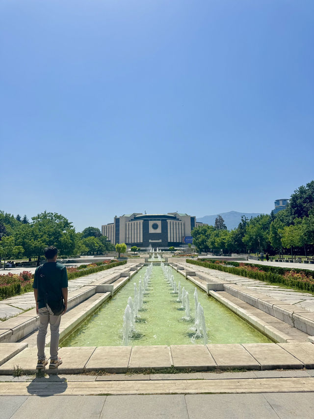 THE MIGHTY PILLARS OF SOFIA’S NATIONAL PALACE OF CULTURE