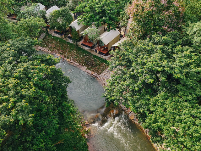 สระบุรีมีที่พักติดริมลำธารแบบนี้ด้วย...เลิศมาก!!!