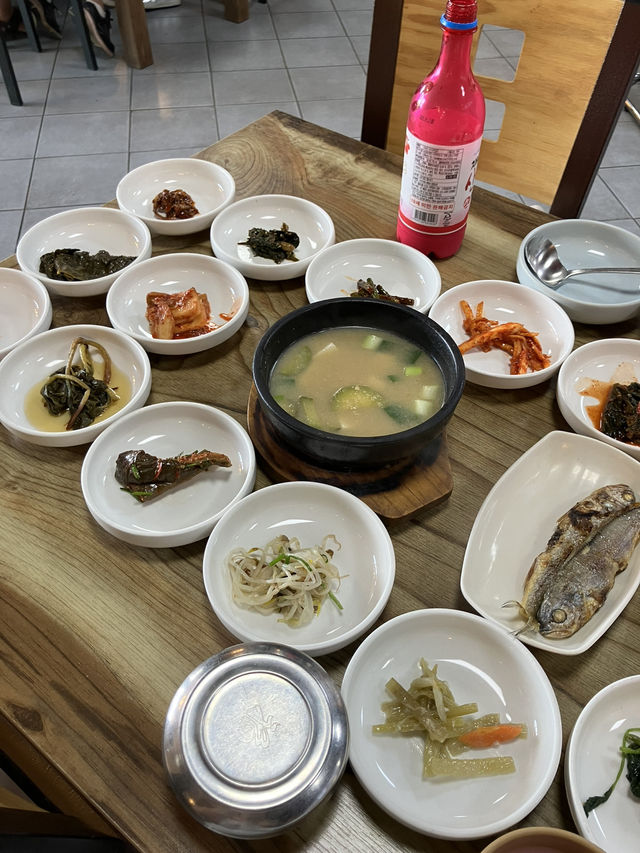 화엄사 내려오는 길, 조용히 한 끼—한정식 맛집 예원