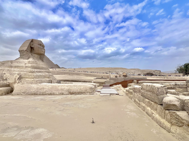 ［埃及旅遊］沙漠裡最可愛的大貓咪🐈獅身人面像The Great Sphinx of Giza