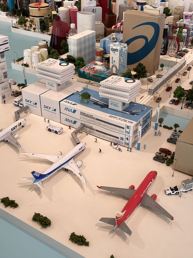 【神戸】空港にあるミニチュア展示 【神戸】空港にあるミニチュア展示