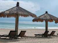 Sunbathing and Sea Waves