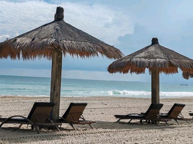 Sunbathing and Sea Waves