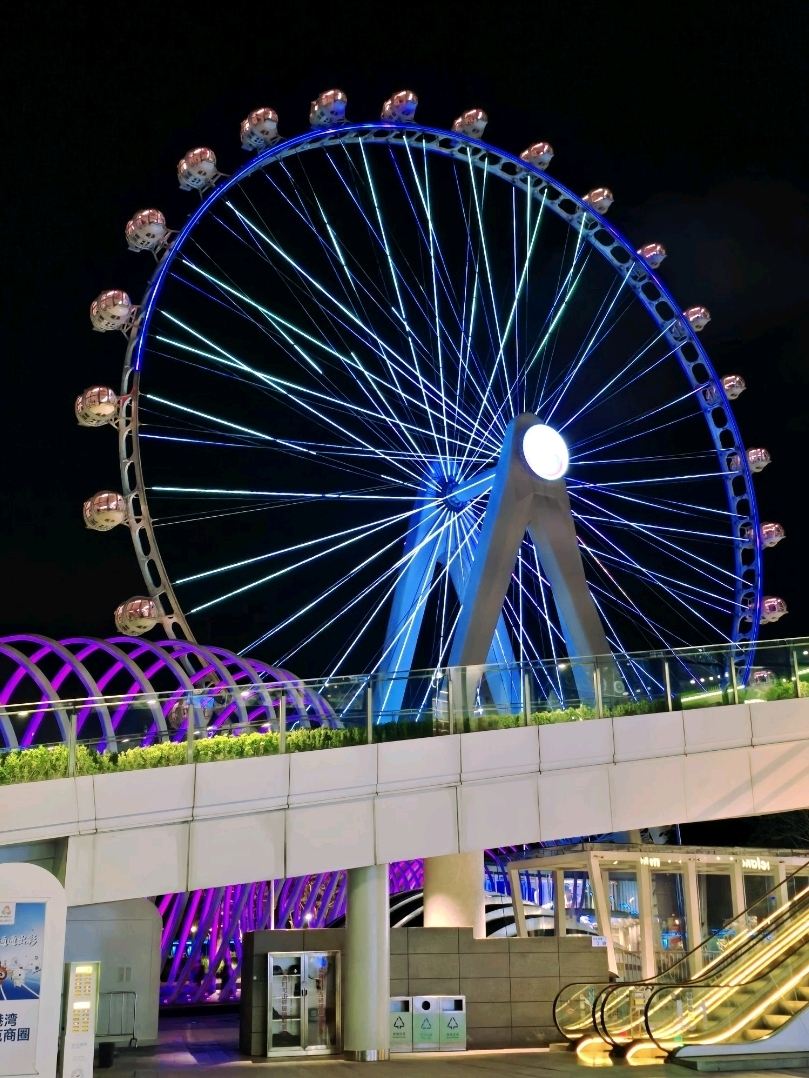 Giant Ferris Wheel in Shenzhen: Bay Glory (湾区之光). | Trip.com