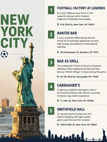Top Sports Bars to Catch 2026’s Biggest Match