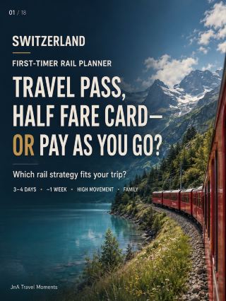 瑞士鐵路旅遊新手指南：瑞士旅遊通票、半價卡－還是按需付費？