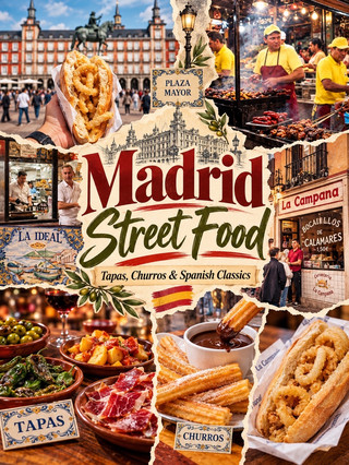 Madrid Street Food: Tapas, Churros & Spanish Classics