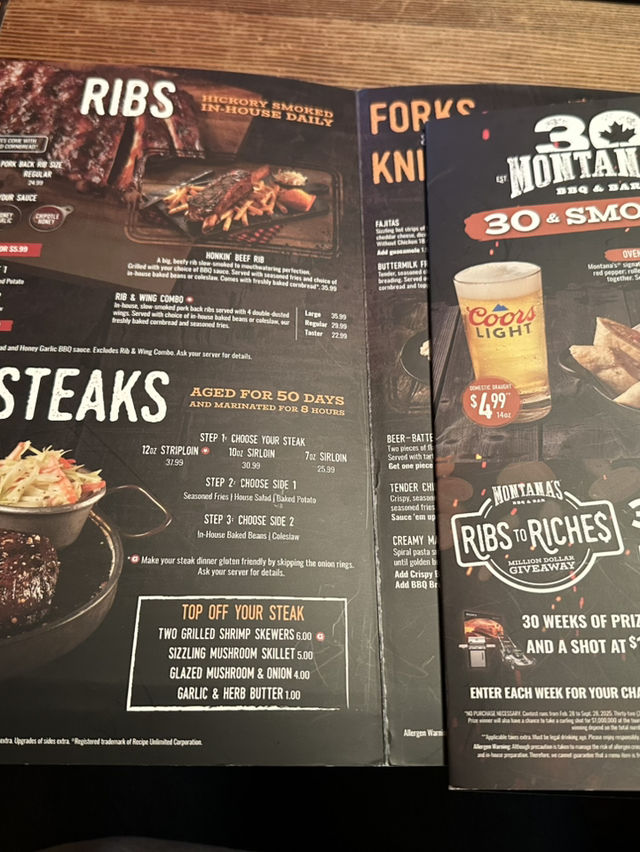 캐나다 할리팩스 옆 다트머스 바베큐맛집MONTANA’S