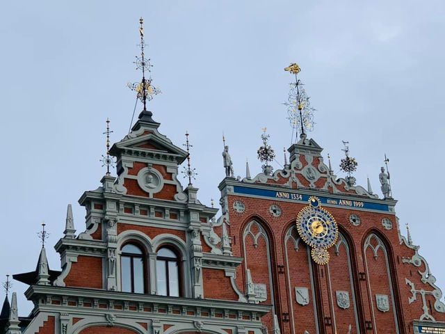 拉脫維亞🇱🇻景點-里加黑頭宮 