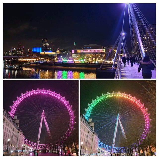 🎡🌃 London Eye by Night 🇬🇧🌌 