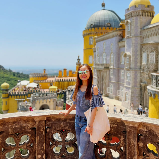 【葡萄牙旅行🇵🇹】Sintra色彩繽紛的佩納宮👑