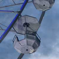 Soak in the sea with stunning views from the grand ferris wheel in Antibes 🇫🇷