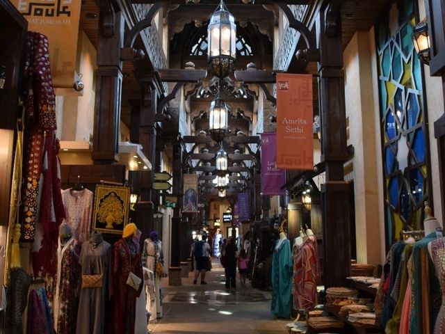 The majestic Souk Madinat Jumeirah