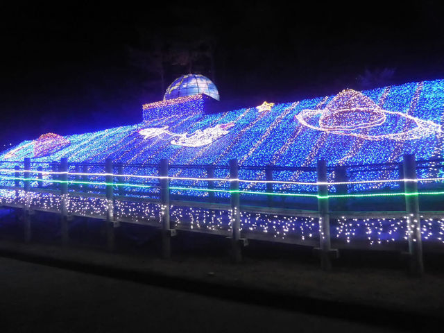 The wonder of Totori Sand Dunes illumination 