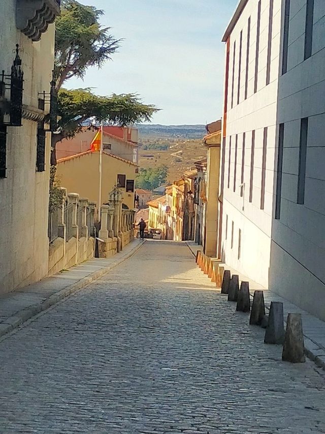 the medieval walls of Avila Spain 