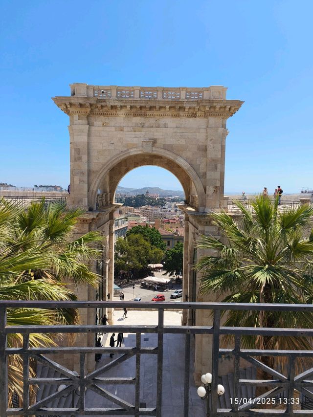 Cagliari city- Bastione di Saint Remy