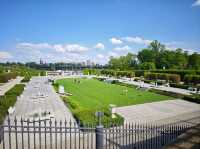 Green Place near the Town 