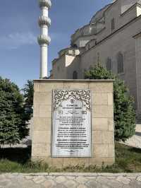 Spring Visit to the Stunning Turkish Mosque in Bishkek