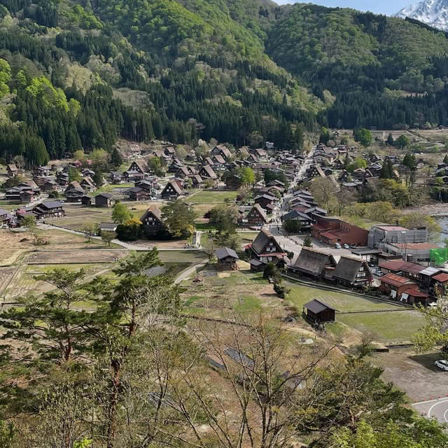 You can see the original scenery of Japan