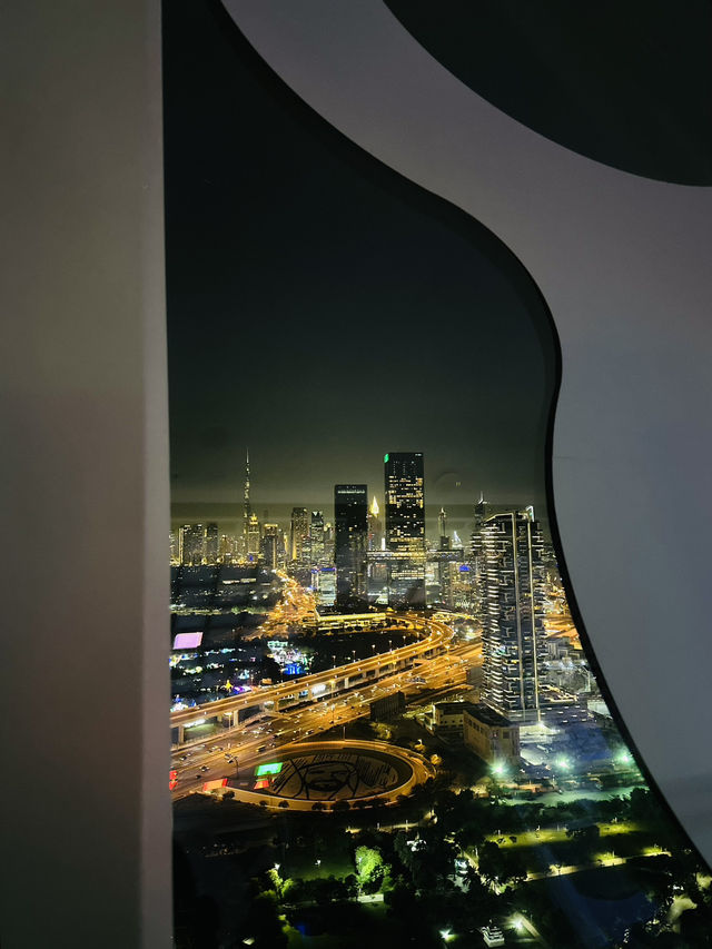 A Stunning View from Dubai Frame