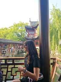 Have you experienced the calm of Yu Garden yet? 🌸🎐🎋