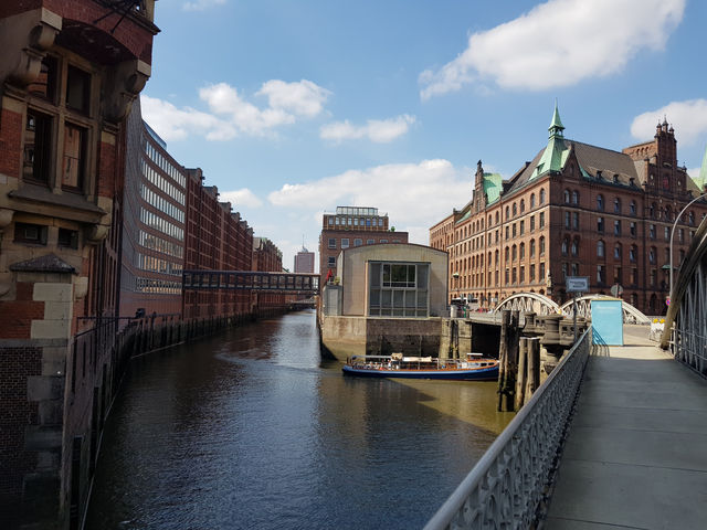 Bricks, bridges, and boats—Hamburg has my heart ❤️⛴️
