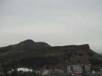 Hiking Calton Hill and enjoying the panorama of Edinburgh