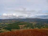The Black Mountains and the Crawnon Valley