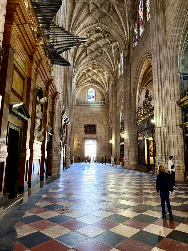 Evening Inside the Cathedral