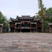 The Ancient Stage on Wanliuzhou Island 🎭🏞️🪵