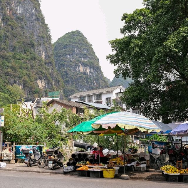 A Taste-Filled Walk Through Yangshuo 🍉🚶♀️🛍️ A Taste-Filled Walk Through Yangshuo 🍉🚶♀️🛍️