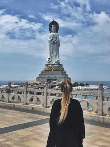 海南島の観音菩薩像。南山仏教文化センター。 | Trip.com 三亜