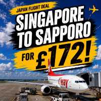 ✈️ SINGAPORE TO SAPPORO FOR JUST £172?! 🇸🇬➡️🇯🇵