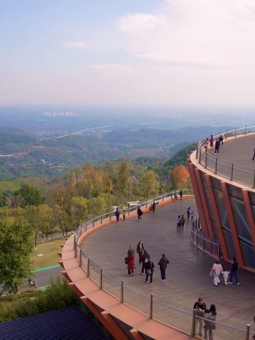 The Danjing Observation Deck on Longquan Mountain is a must-see this fall.