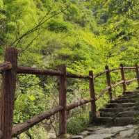 Real hiking trail near Xi’an