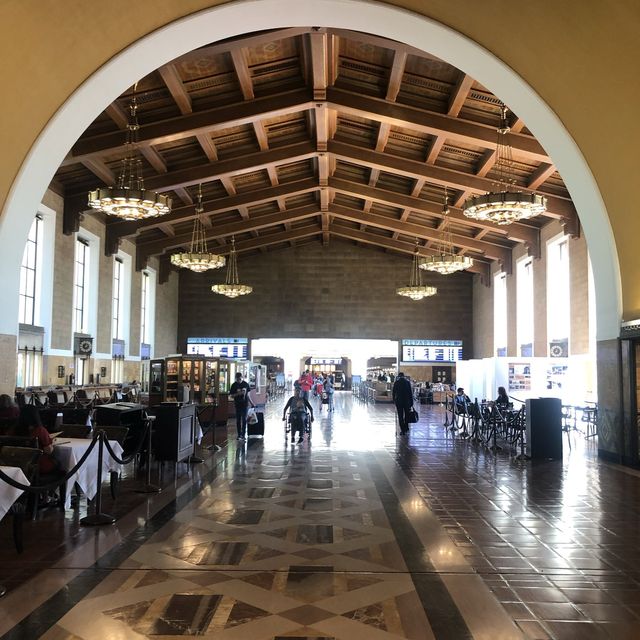 Union station, an art deco gem in Los Angeles