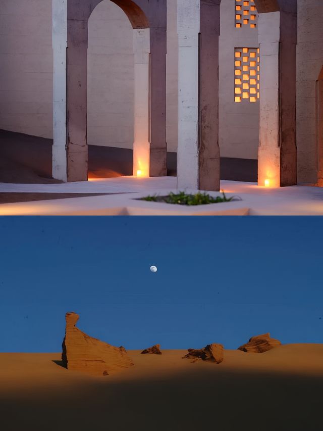 東驛敦煌酒店|沙漠裡的“紀念碑谷”