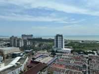 登上馬六甲旋轉塔，俯瞰馬六甲海峽和城市