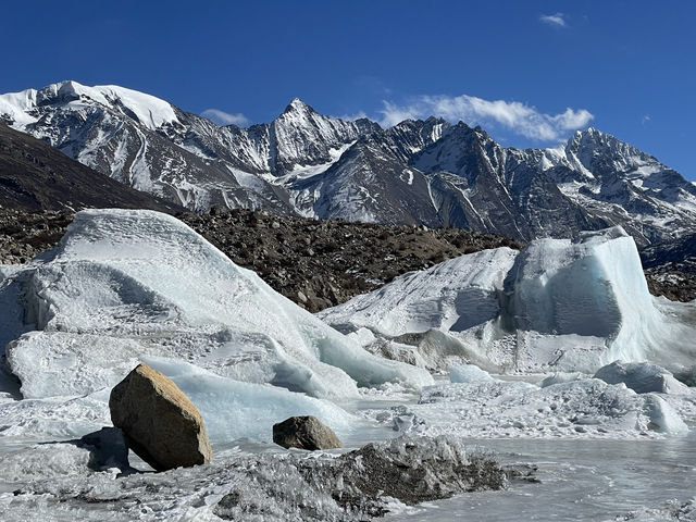 西藏｜來古冰川景區內全程徒步照片分享2-景區內