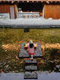 福建百年土樓一池錦鯉、現實版大魚海棠