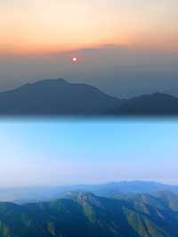南嶽衡山已經輕鬆拿下，明年還來看日落！